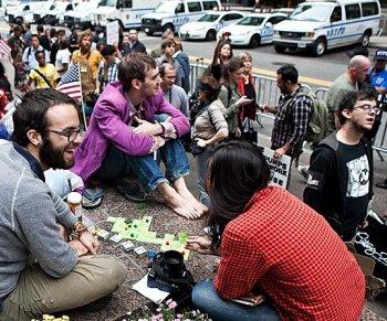 Occupy Wall Street Protests Reject US Institutions