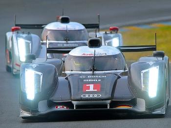 Audi R18 Quickest at Le Mans Test Day