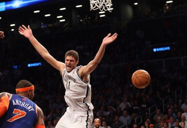 Nets Top Rival Knicks in Brooklyn