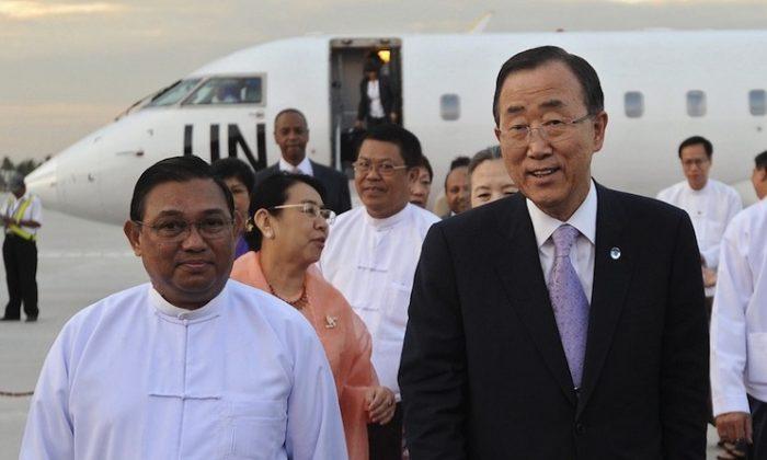 UN Chief Visits Very Different Burma 3 Years Later
