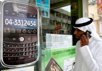 BlackBerry Services Cut in UAE and Saudi
