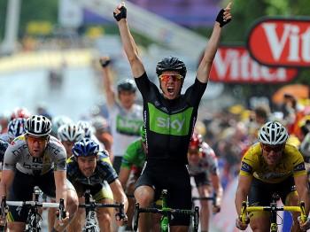 Sky’s Edvald Boasson Hagen Wins Rainy Tour de France Stage Six