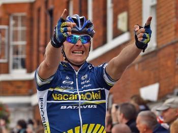 Borut Bozic Sprints Out of Chaos to Win Tour de Suisse Stage Five