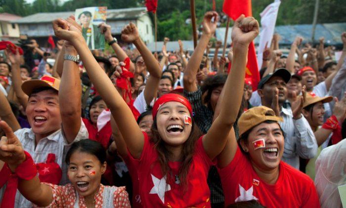 Burma Jubilant as Opposition Claims Victory at the Polls