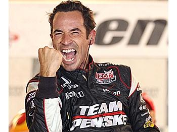Castroneves Stretches Fuel to Win IndyCar Kentucky 200
