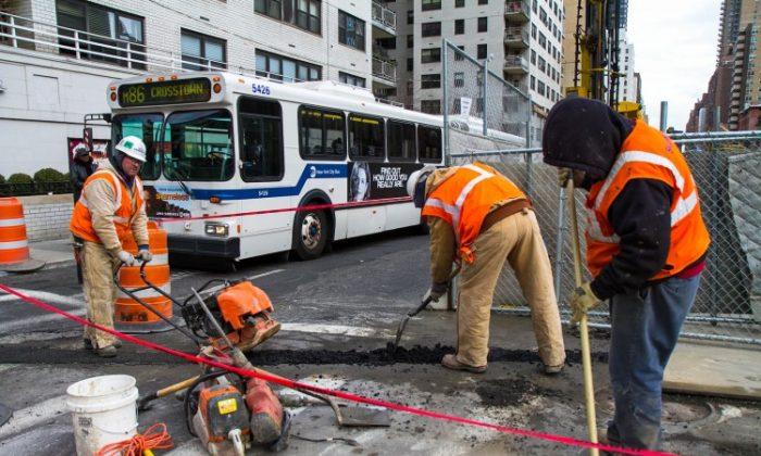 Measured Pollutant Levels for Second Ave. Subway Construction