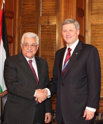 Harper, Ignatieff Meet With Palestinian Leader