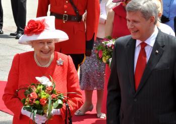 HRH Queen Elizabeth Joins Canada Day Celebrations in Ottawa