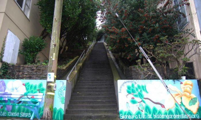 San Francisco Community Transforms Staircases With Art
