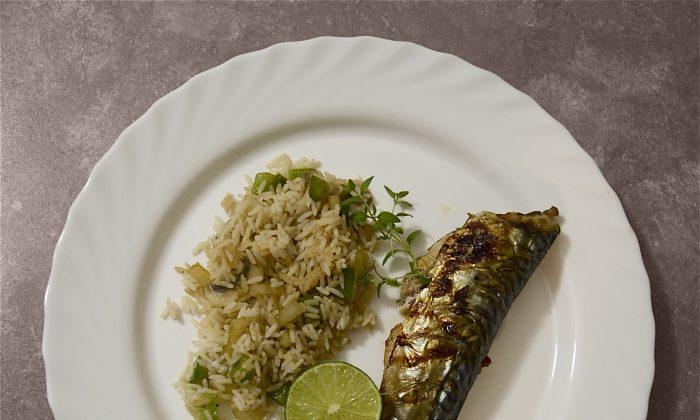 Grilled Mackerel with Lemon, Chilli and Thyme