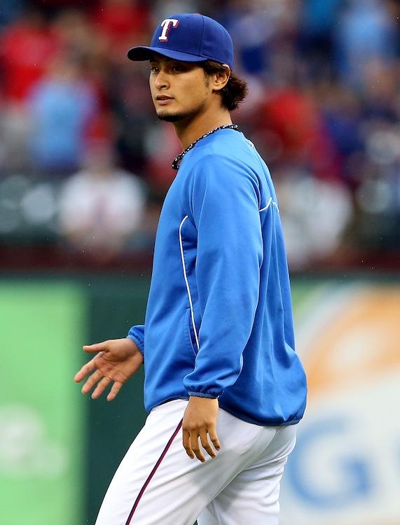 Texas’ Yu Darvish Sidelined With Neck Stiffness