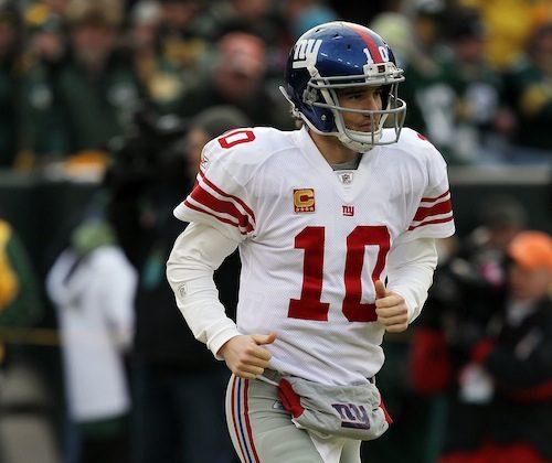 Eli Manning Leaves Practice With Stomach Bug