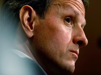 Geithner Encourages Fee on Banks