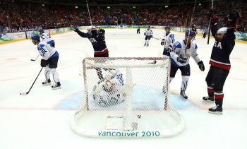 U.S. Crushes Finland 6-1 in Men’s Hockey Semifinal Win