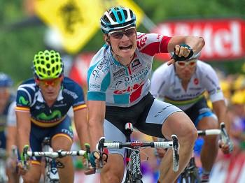 Andre Greipel Beats Cavendish to Win Stage Ten