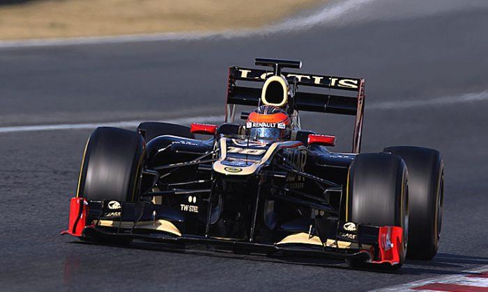Lotus Fastest on Day One of Final Pre-Season F1 Test