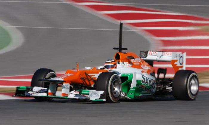 Hulkenberg, Force India Fastest at Barcelona F1 Test Day Two