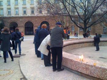 Vigil Condemns Bulgarian President