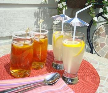 Cool off with Lemonade and Iced Tea