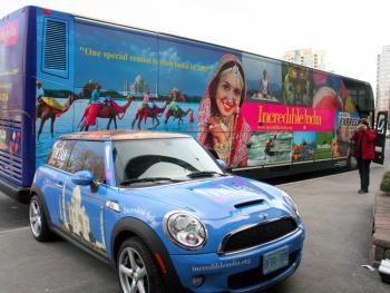 India Takes Tourism Advertising to the Streets