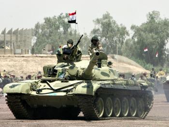 Iraqis Rejoice as U.S. Troops Leave Baghdad