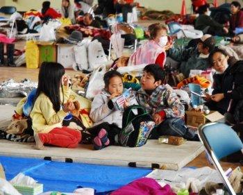 Evacuated Japanese Feel Exhausted and Uncertain