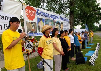 Rally Marks 9th Anniversary of Falun Gong Persecution
