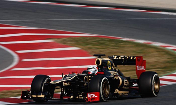 Räikkönen’s Lotus Fastest in Four-Day Barcelona F1 Test