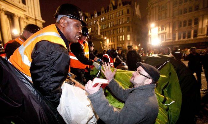 City Removes Occupy London Protest Camp