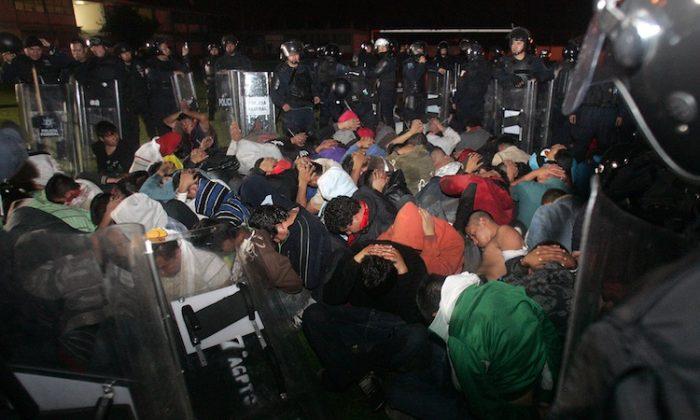 Raid on Three Mexican Teachers’ Universities