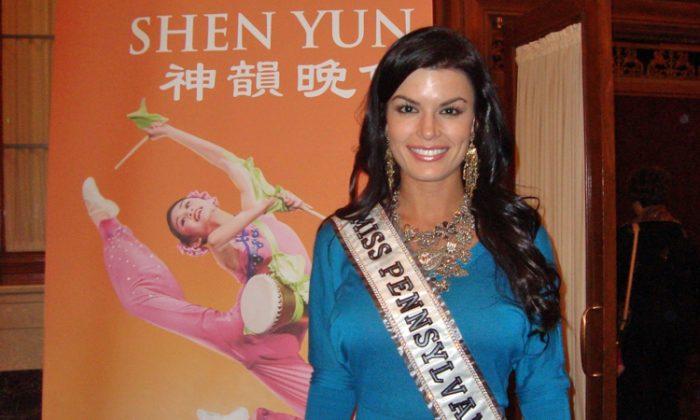 Miss Pennsylvania USA Amazed by Shen Yun’s Display of Ancient Chinese Culture