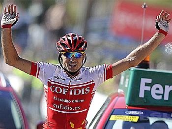 Moncoutie Takes Stage Eight, Anton Takes Red in Vuelta a Espana