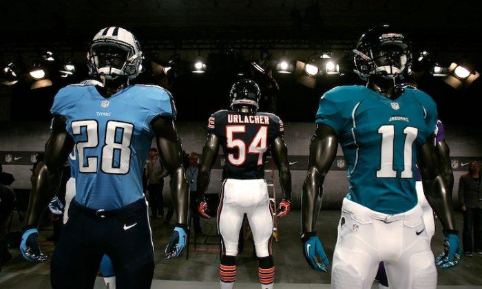 NFL and Nike Roll Out New Uniforms