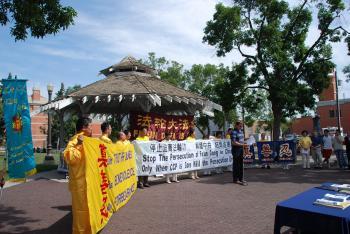 Edmonton Rally Marks 10 Years of Falun Gong Persecution