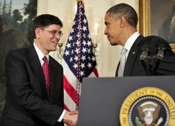 Obama Nominates Jacob Lew for Office of Management and Budget