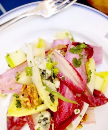 Pear and Endive Salad With Walnut Vinaigrette