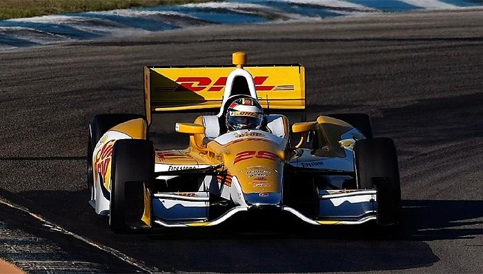Castroneves, Hunter-Reay Fastest at IndyCar Sebring Test