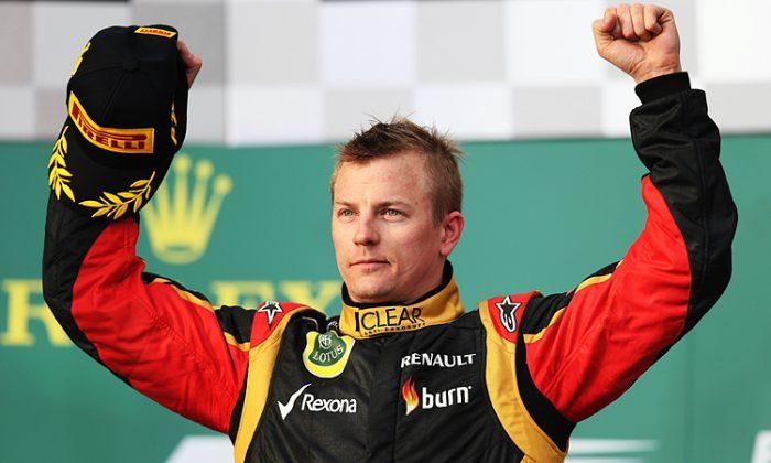 Kimi Raikkonen Wins Formula One Australian Grand Prix