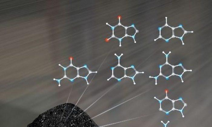 DNA Components May Be Formed in Space