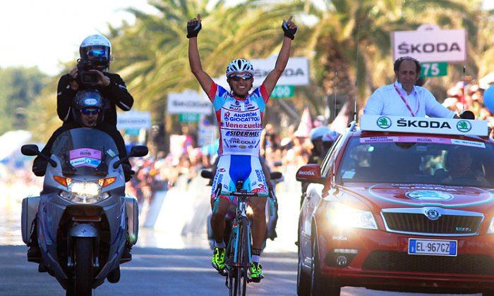 Rubiano Escapes to Win Giro d'Italia Stage Six