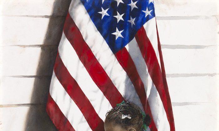 Artist Captures America With ‘Freedom’ Portrait
