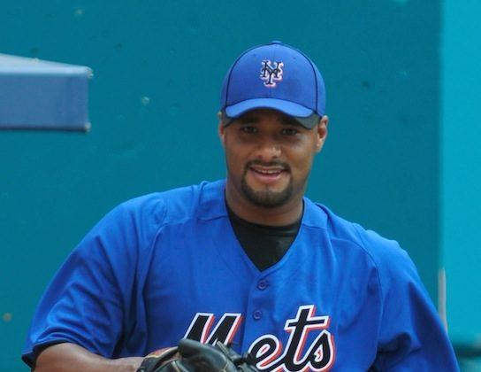 Johan Santana on Pace For Opening Day Start