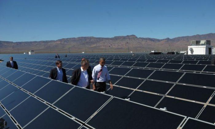 Nation’s Largest Solar Plant (photo)