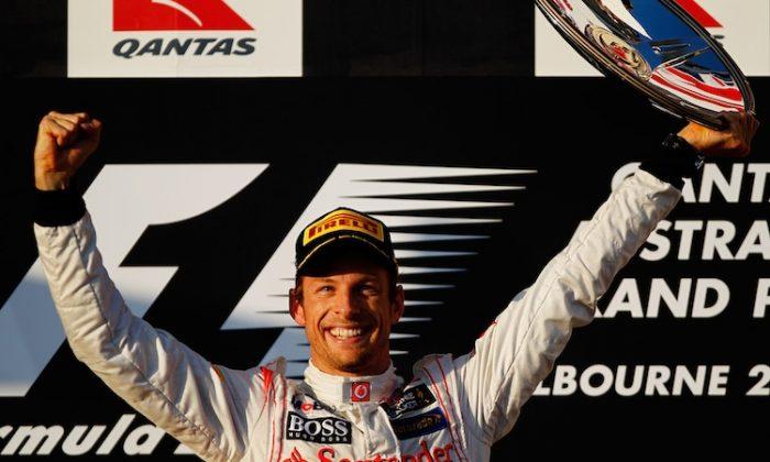 Button, McLaren Win 2012 Formula One Australian Grand Prix