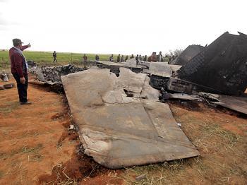 US Jet Crashes in Libya