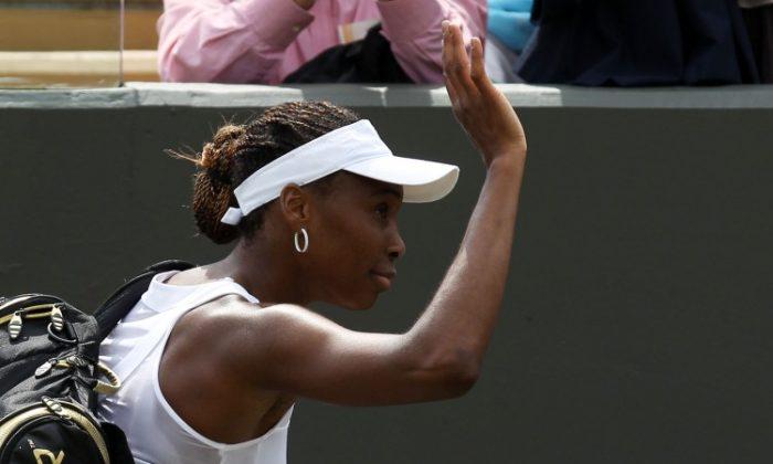 Venus Williams Bounced in Wimbledon First Round
