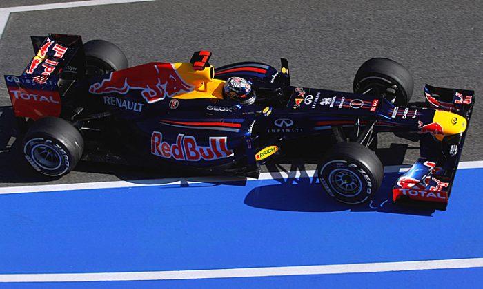 Vettel Fastest on Day One of Formula One Barcelona Test