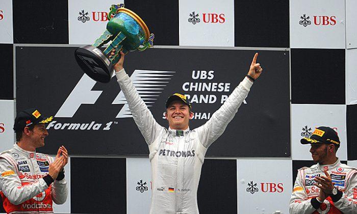 Rosberg Wins Formula One Chinese Grand Prix