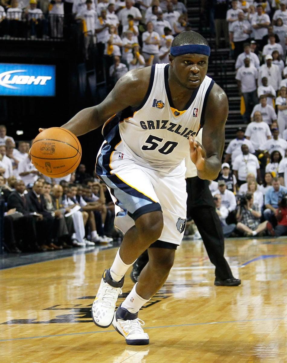 Memphis Forward Zach Randolph Tears MCL