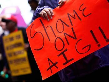 AIG Plummets Further Despite Bailout